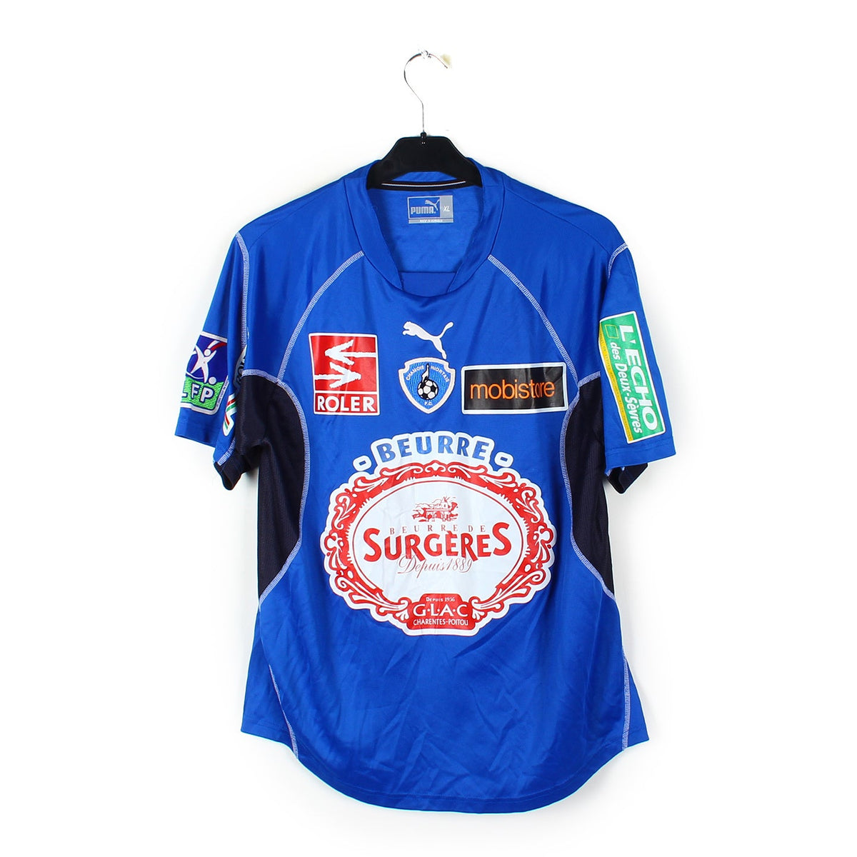 Maillot Rugby Vintage Stade Niortais – Porté N°15 – Force XV – XXL