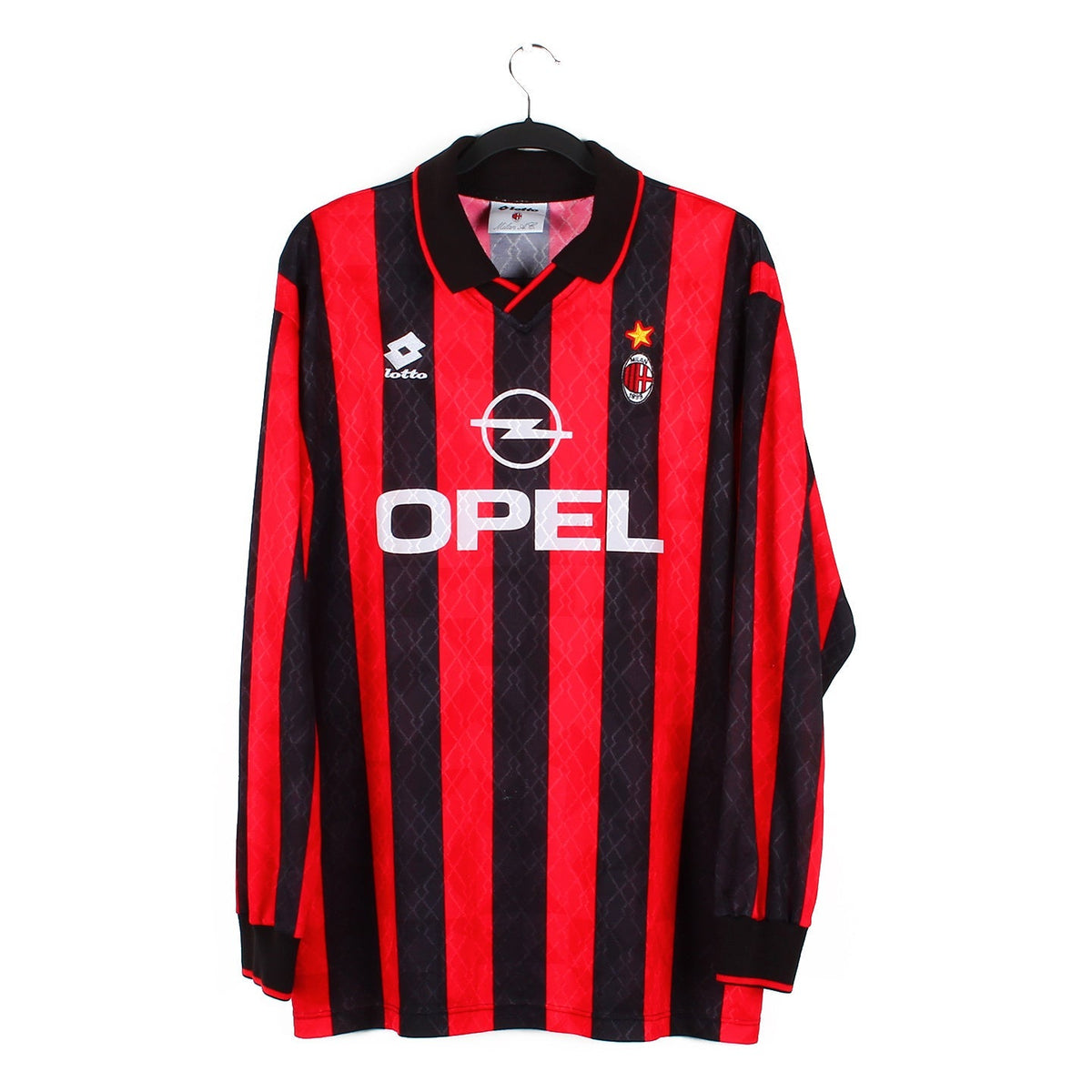 Maillot Milan AC Vintage Domicile 1993-1994 - Lotto - Taille XS - Très Bon état