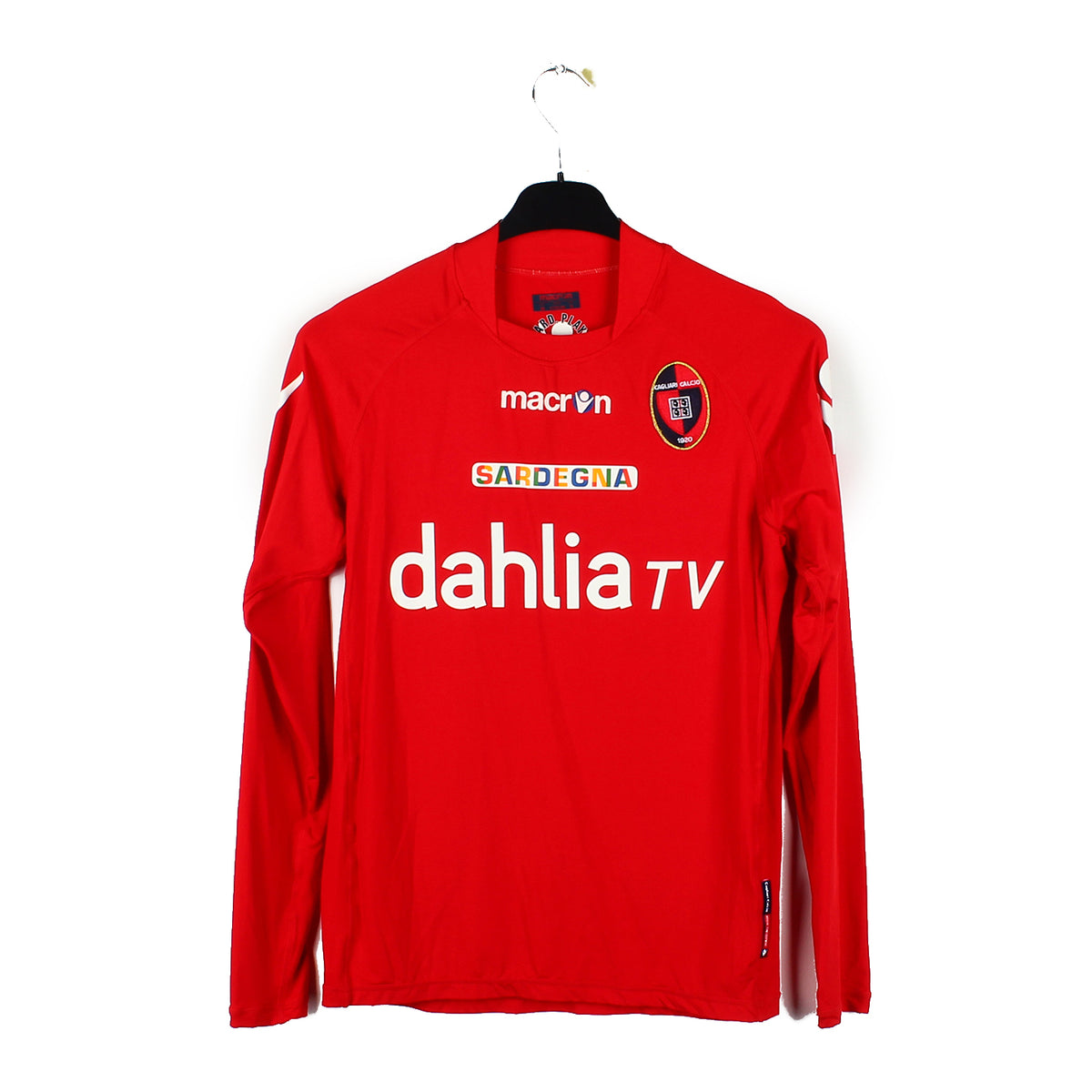 Cagliari Extérieur Maillot de foot 2024 - 2025. Sponsored by Moby