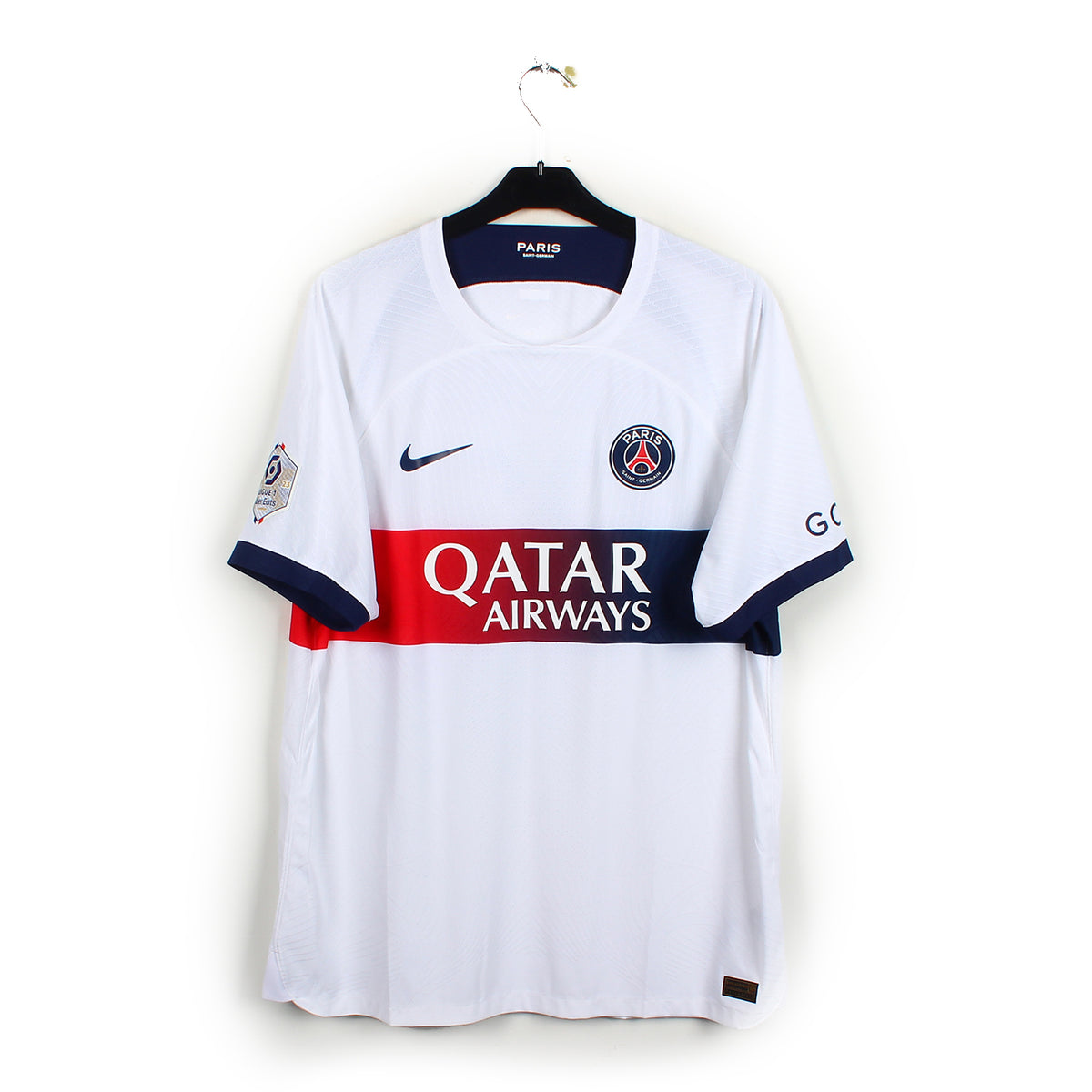 Maillot PSG Third 2022-2023 Nike Vapor Player Issue - Blanc - Taille L - ZAÏRE-EMERY N°33