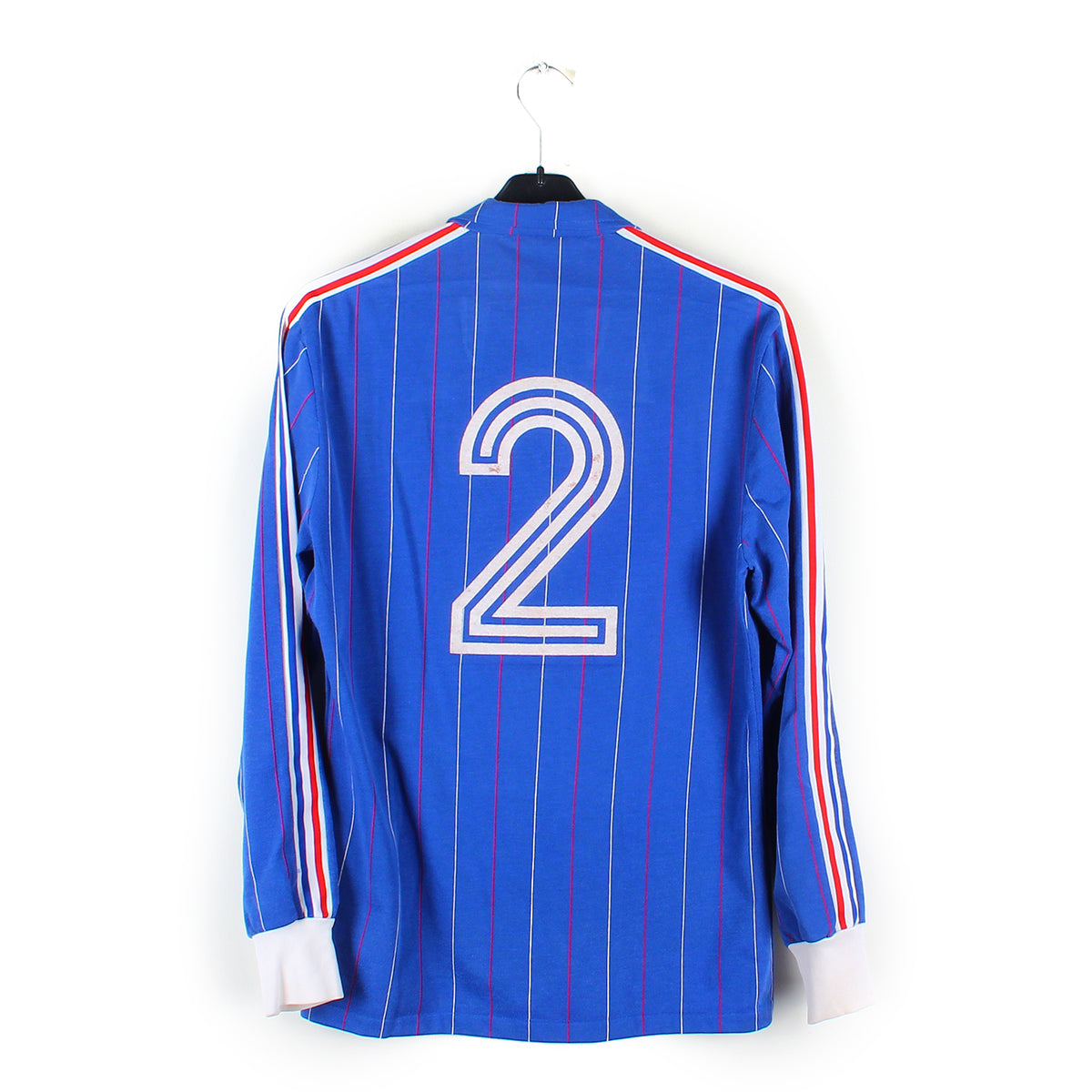Maillot Matchworn Equipe de France vintage qualifications Coupe du