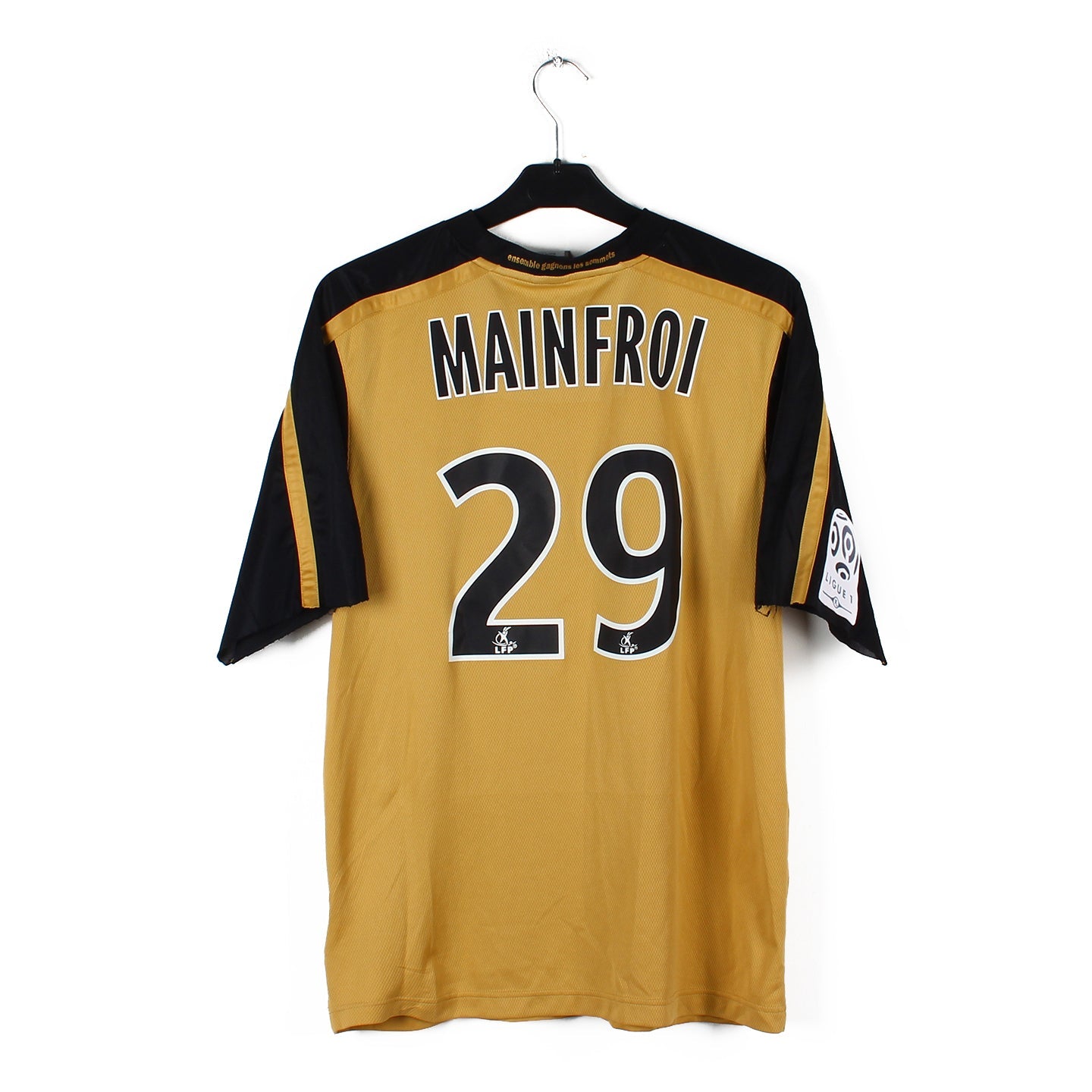 Maillot GF38 GRENOBLE porté RASPENTINO N°11 LFP Ligue 2 taille M - ARGUS FOOT & SPORTS Maillot GF38 GRENOBLE porté RASPENTINO N°11 LFP Ligue 2 taille M - ARGUS FOOT & SPORTS