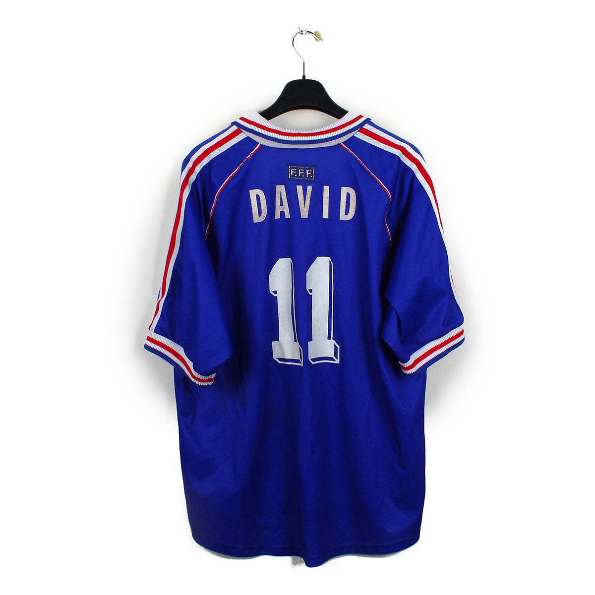 Maillot Vintage Adidas France - Coupe Du Monde 1998 - Bleu - Taille L - Occasion
