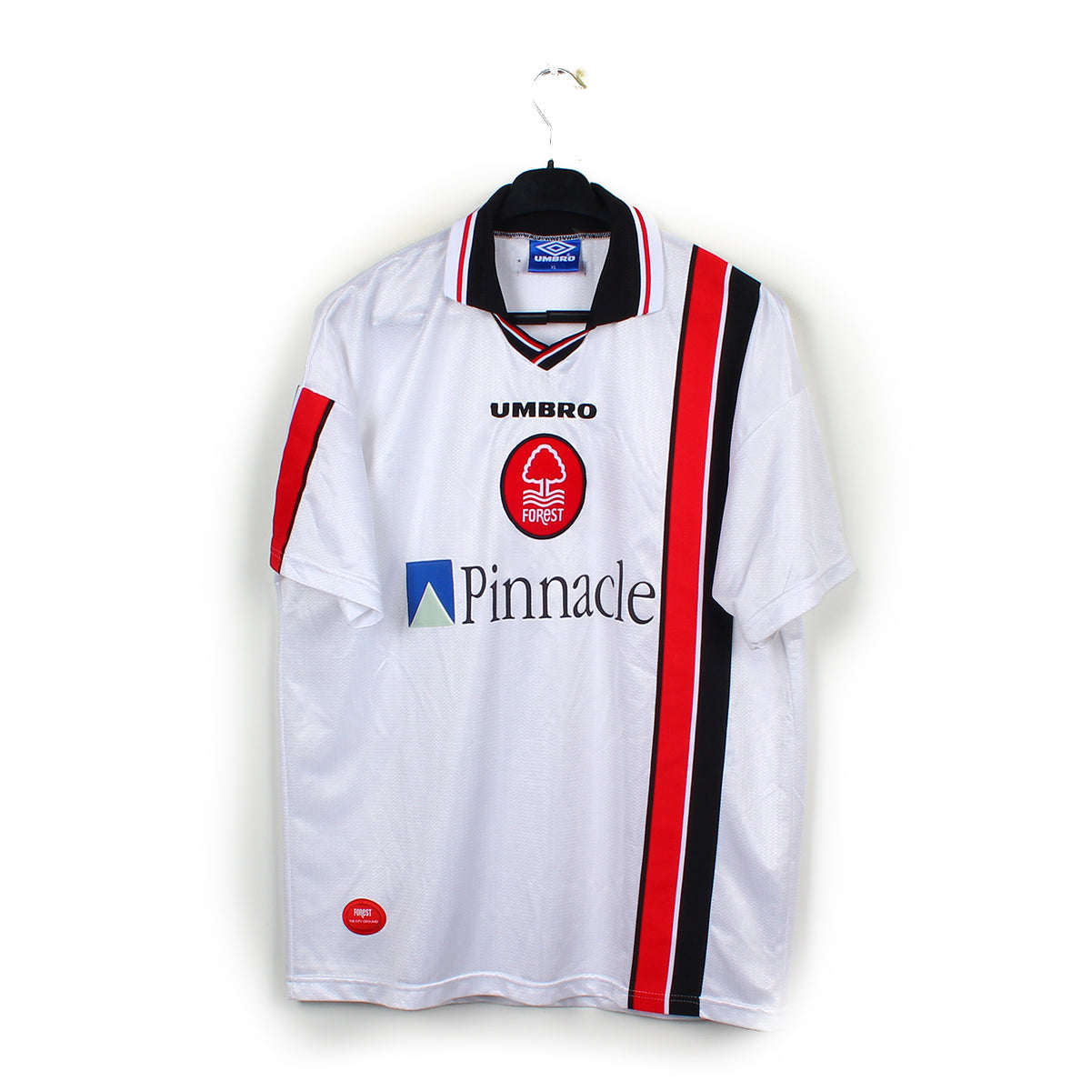 Maillot De Football Extérieur Nottingham Forest 1999-2001 - Umbro - Taille XL - Bleu - Occasion
