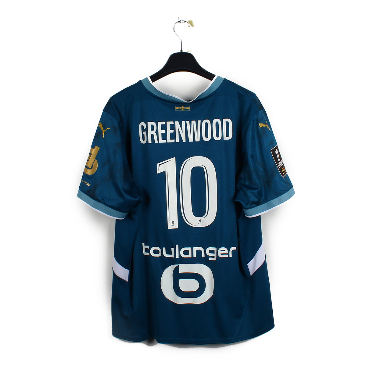 Maillot Olympique De Marseille 2022-23 – Greenwood #10 – Blanc (XXL)