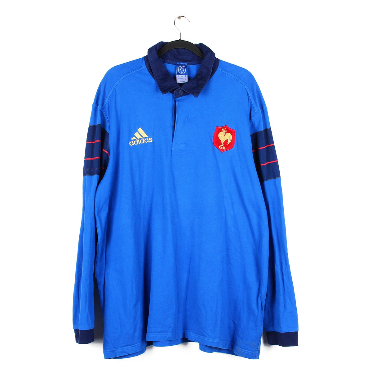 Maillot rugby rétro équipe de France domicile main image 1