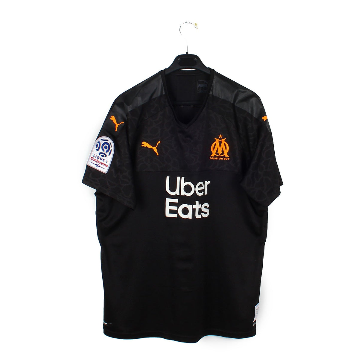Maillot Football Maillot Om Noir Orange Maillot OM Third Homme