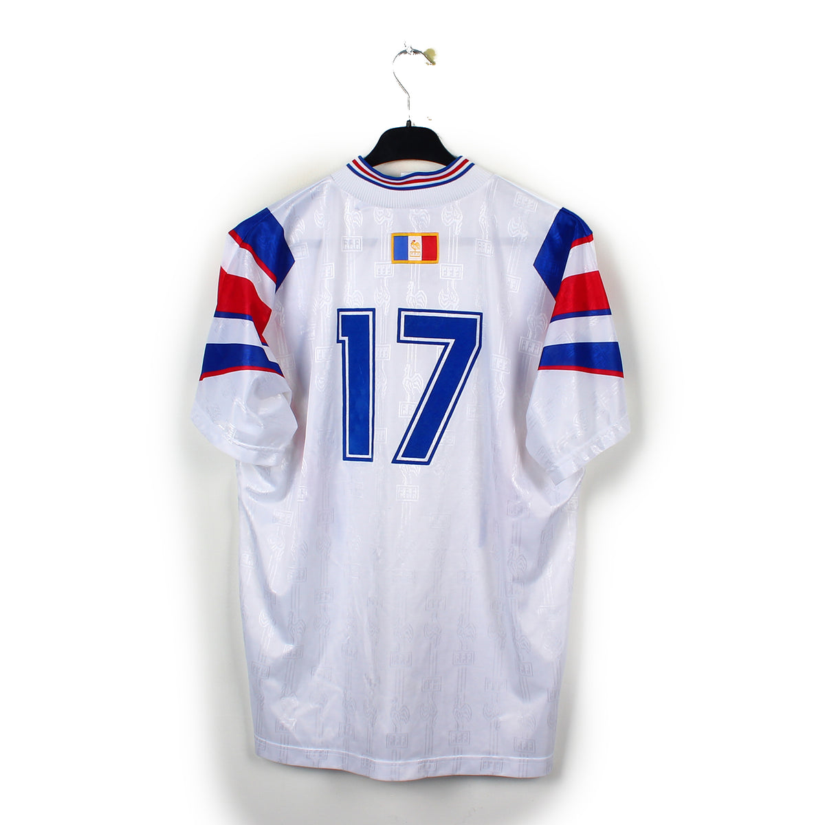 Maillot Extérieur France 1996/1997 - Adidas Vintage - Blanc - Taille L