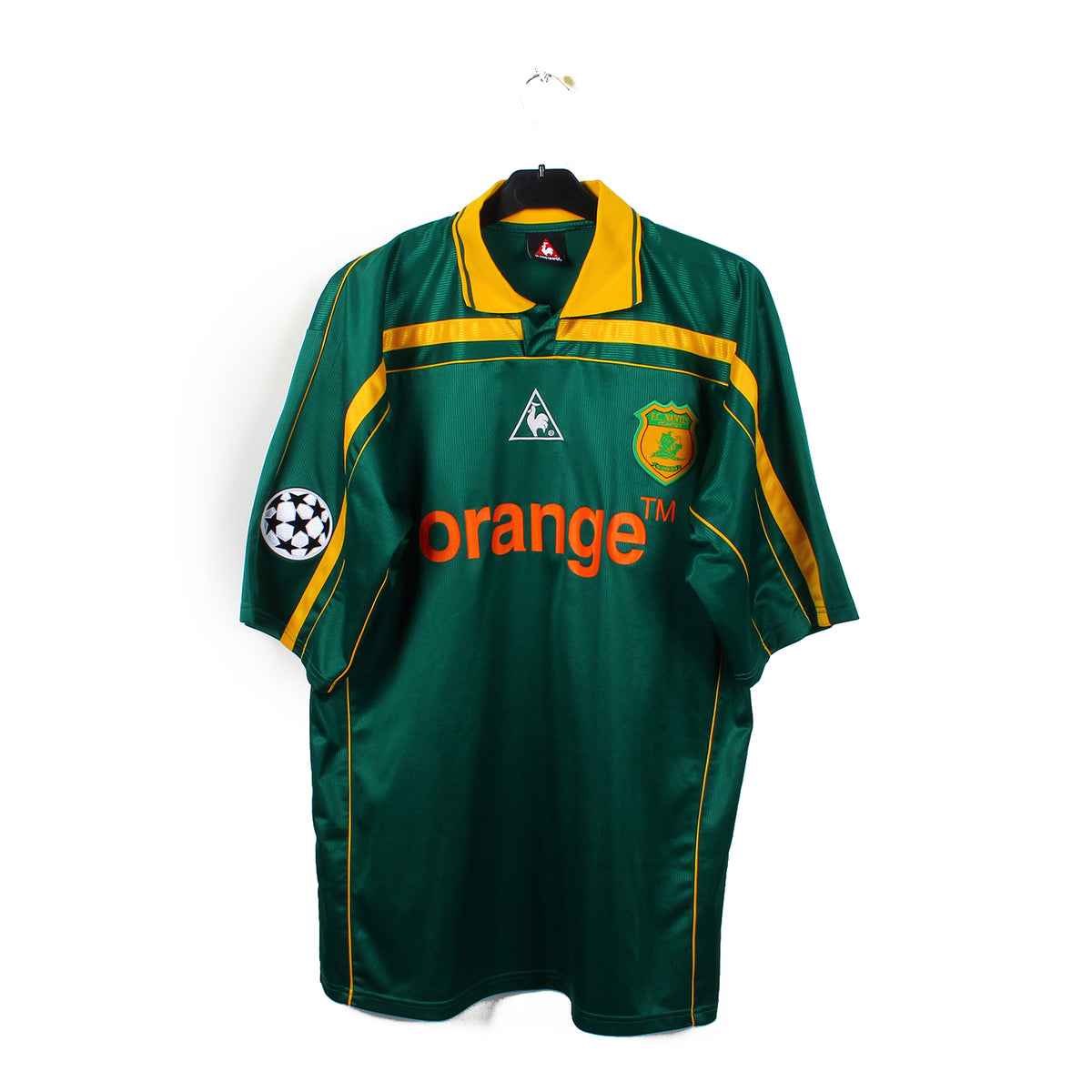 FC Nantes Le Coq Sportif Champions Long Football Shirt Away 2000/2001 Men Size L