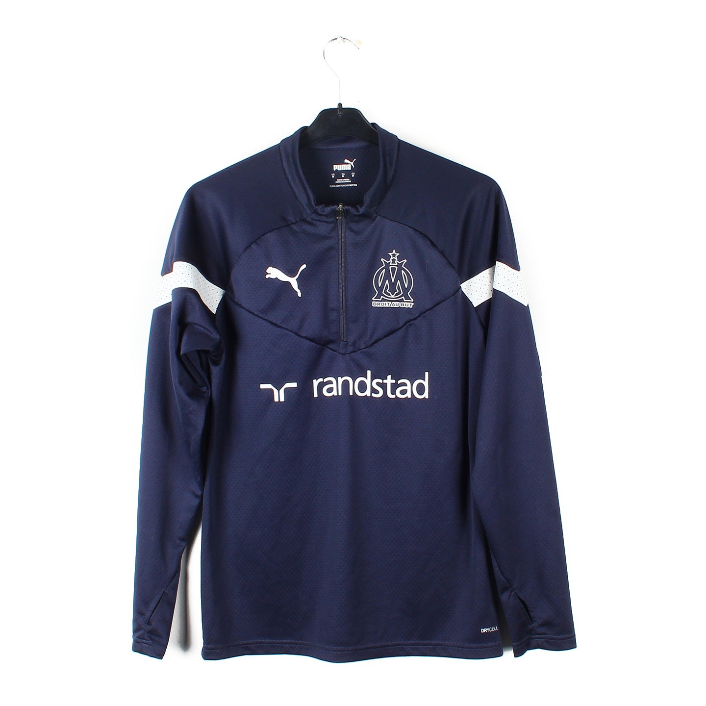 Maillot vintage 1995 / 1996 - OM Olympique de Marseille - sweat (XS) - Back To The Football Maillot vintage 1995 / 1996 - OM Olympique de Marseille - sweat (XS) - Back To The Football