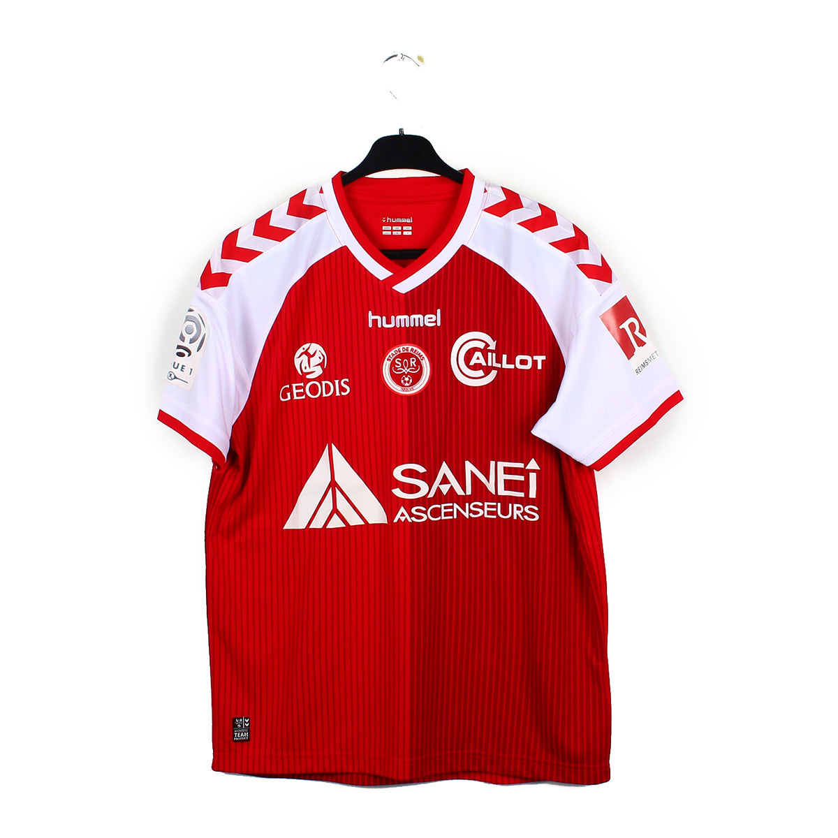 Stade de Reims 14/15 Hummel Home Football Shirt - Football Shirt Stade de Reims 14/15 Hummel Home Football Shirt - Football Shirt