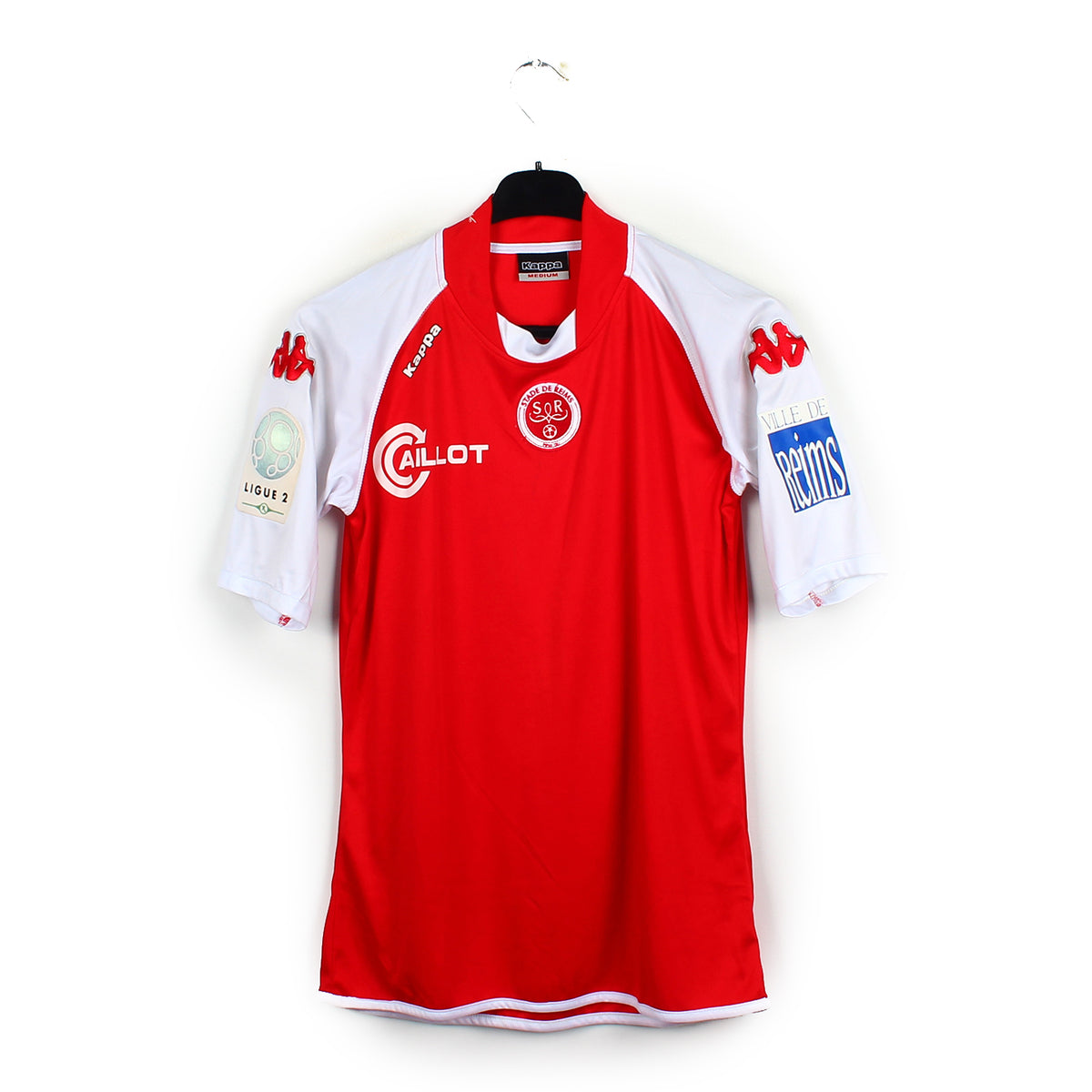 Maillot Stade de Reims vintage (2017-18) matchworn Metanire – Vintage Football Area