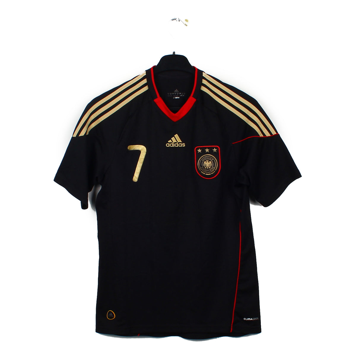 Maillot Vintage Allemagne Domicile 2010-2011, #7 Schweinsteiger, Adidas, Taille XXL, Homme