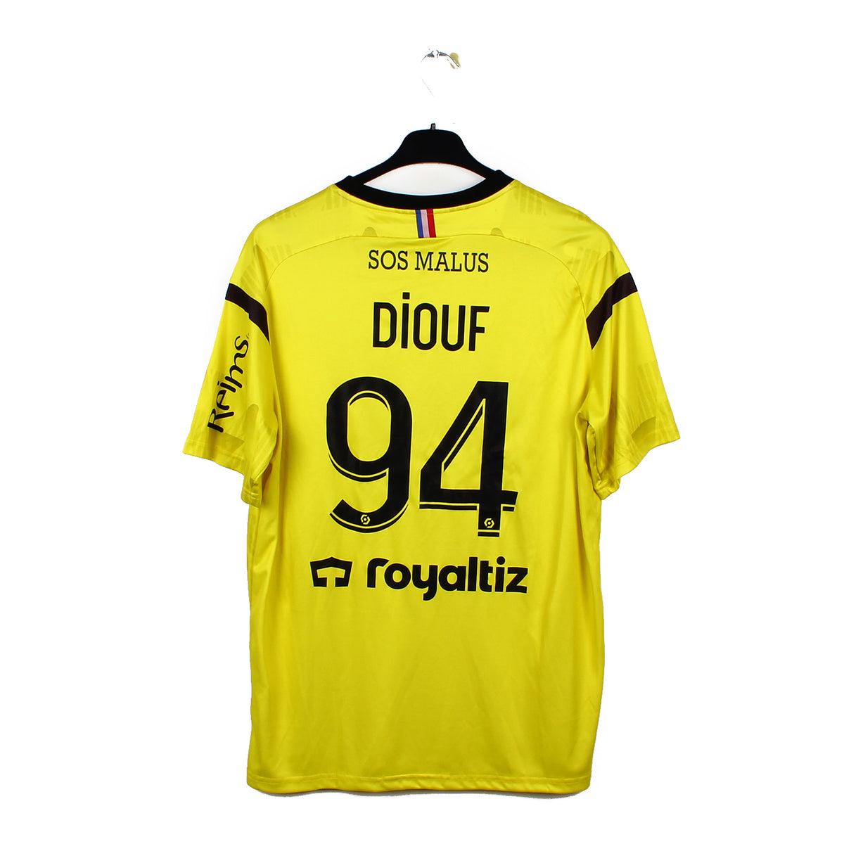Maillot Stade de Reims vintage (2022/23) MATCH ISSUE Diouf