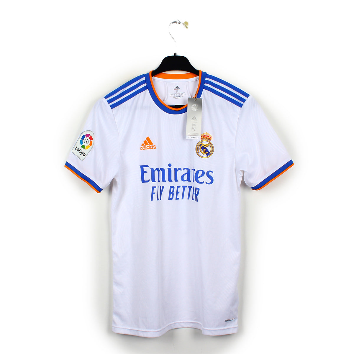 Maillot Extérieur Real Madrid 2021/22 - Hazard #7 - Taille S - Adidas