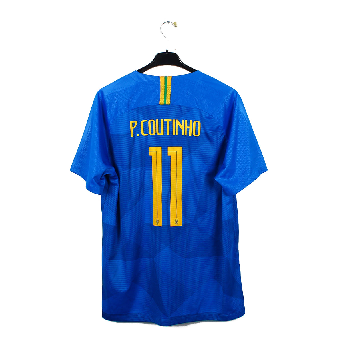 Flocage Maillot Brésil Domicile CDM 2018 - P.Coutinho 11 - Neuf