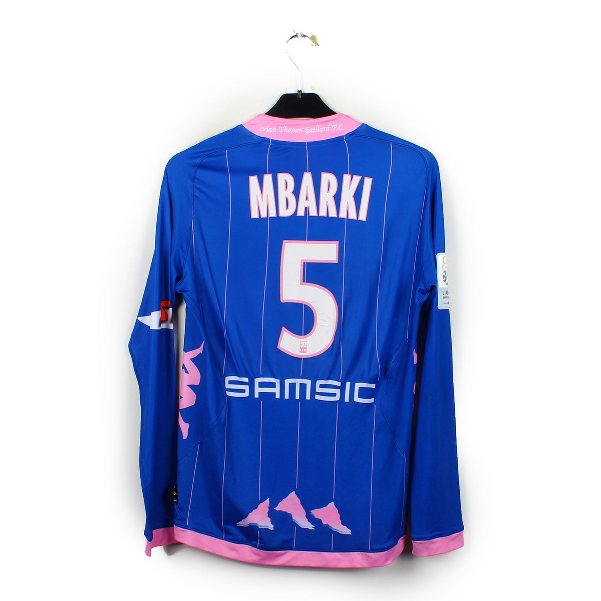 Évian Thonon Gaillard FC Home Maillot de foot 2014 - 2015. Sponsored by MSC Croisières Évian Thonon Gaillard FC Home Maillot de foot 2014 - 2015. Sponsored by MSC Croisières