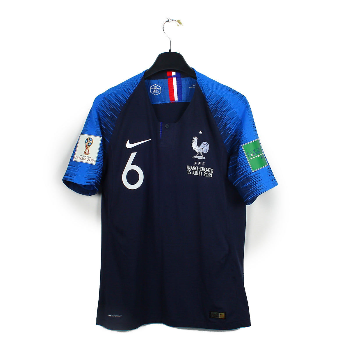 World Cup Maillot France 2018 Exterieur Ecusson Coupe Du Monde