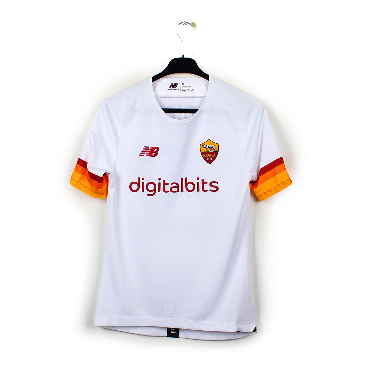 Maillot AS Roma #22 Zaniolo, Taille L-XL, Rouge, Officiel, Made In Italy