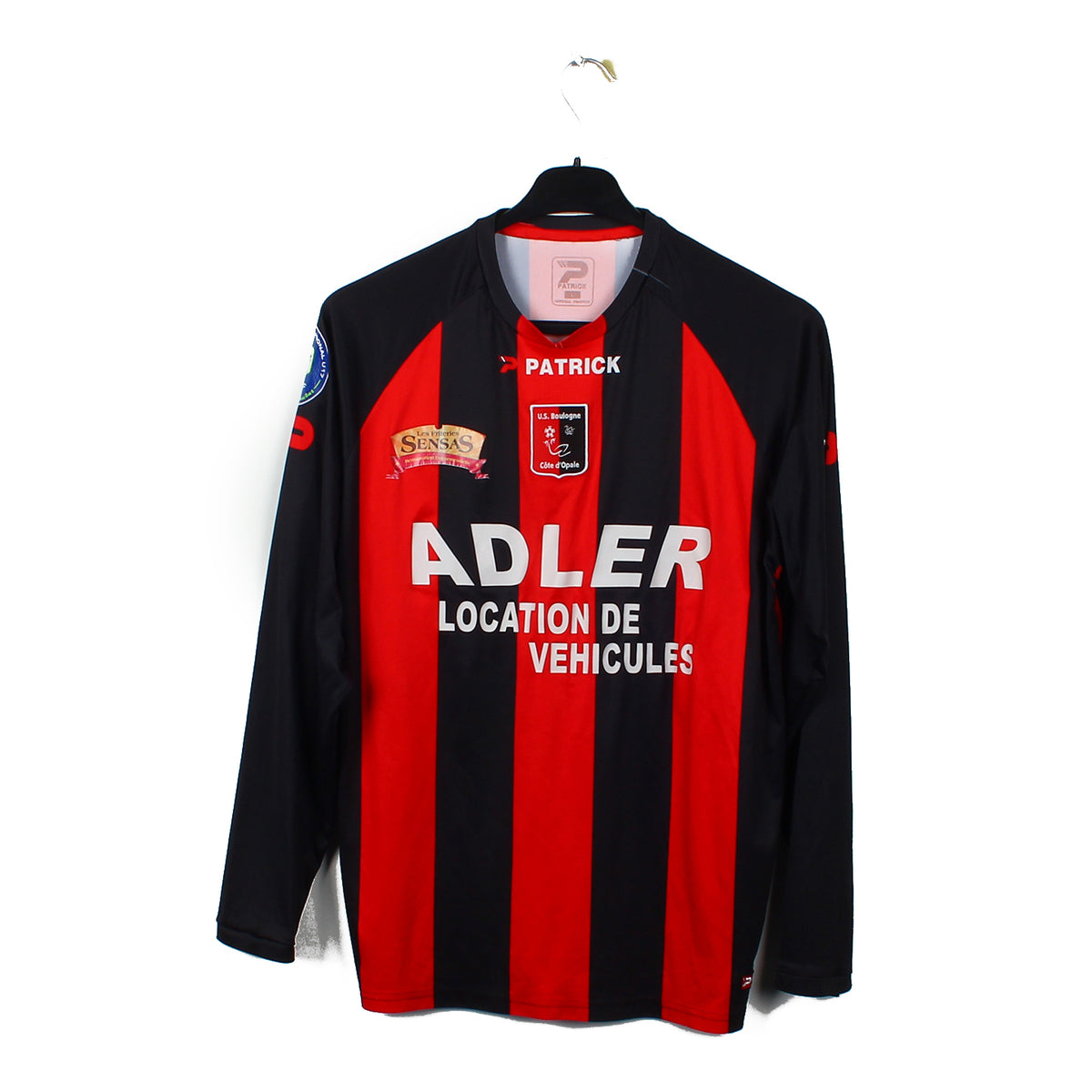 Maillot De Foot Vintage Porté (matchworn) Boulogne AWAY 2009-2010 - Flocage 4 AGOUAZI