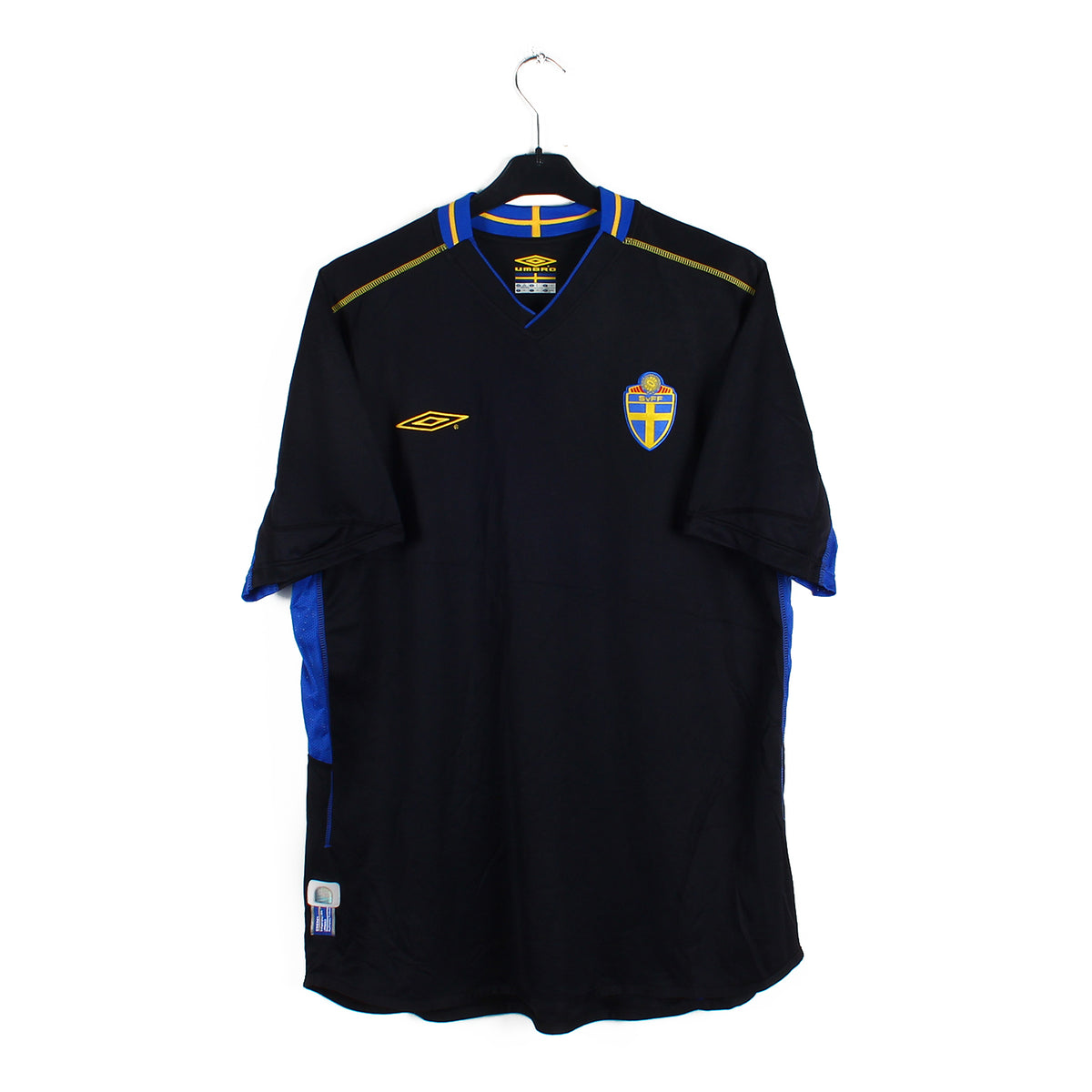 Maillot Domicile Suède 2010-11 (Umbro) - Taille XL, Jaune, Neuf, Licence Officielle