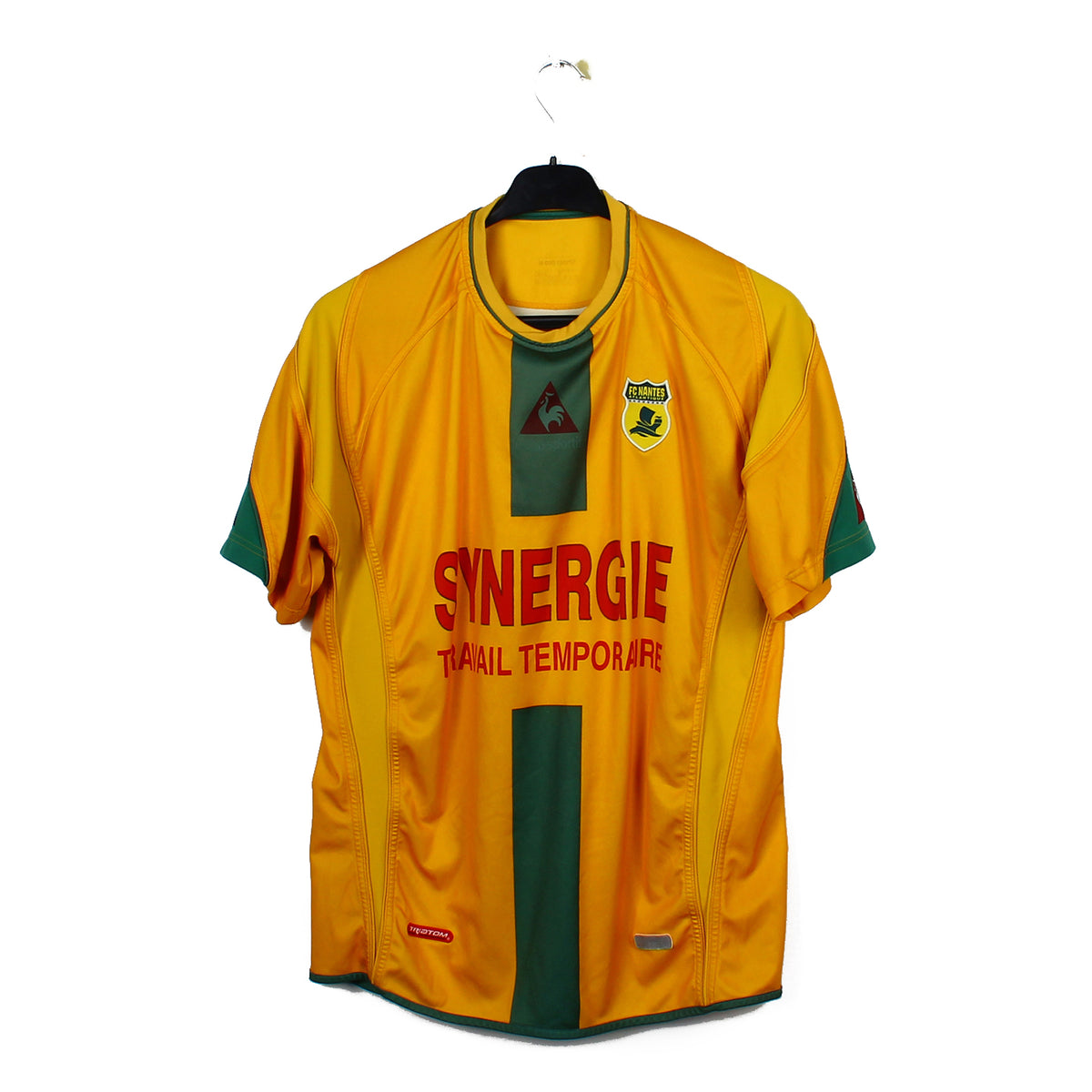Maillot Fc Nantes Atlantique Vintage Football Holiprom Jaune