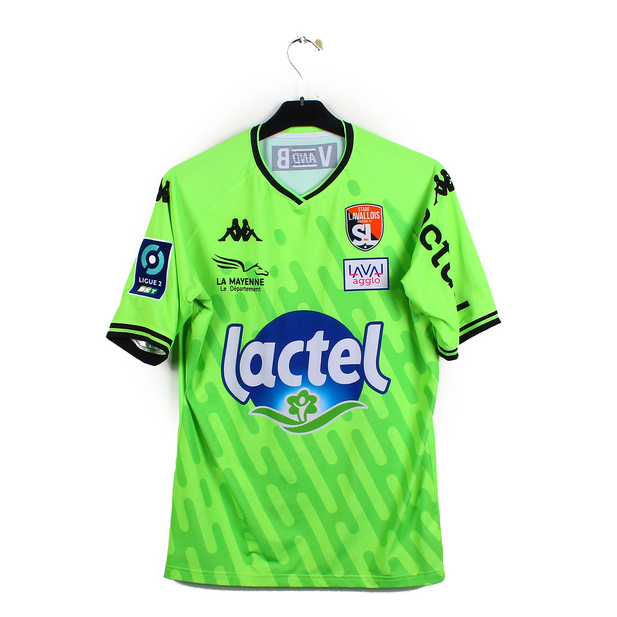 FANION FOOT VINTAGE STADE LAVAL SL TRES RARE N°2 FANION FOOT VINTAGE STADE LAVAL SL TRES RARE N°2