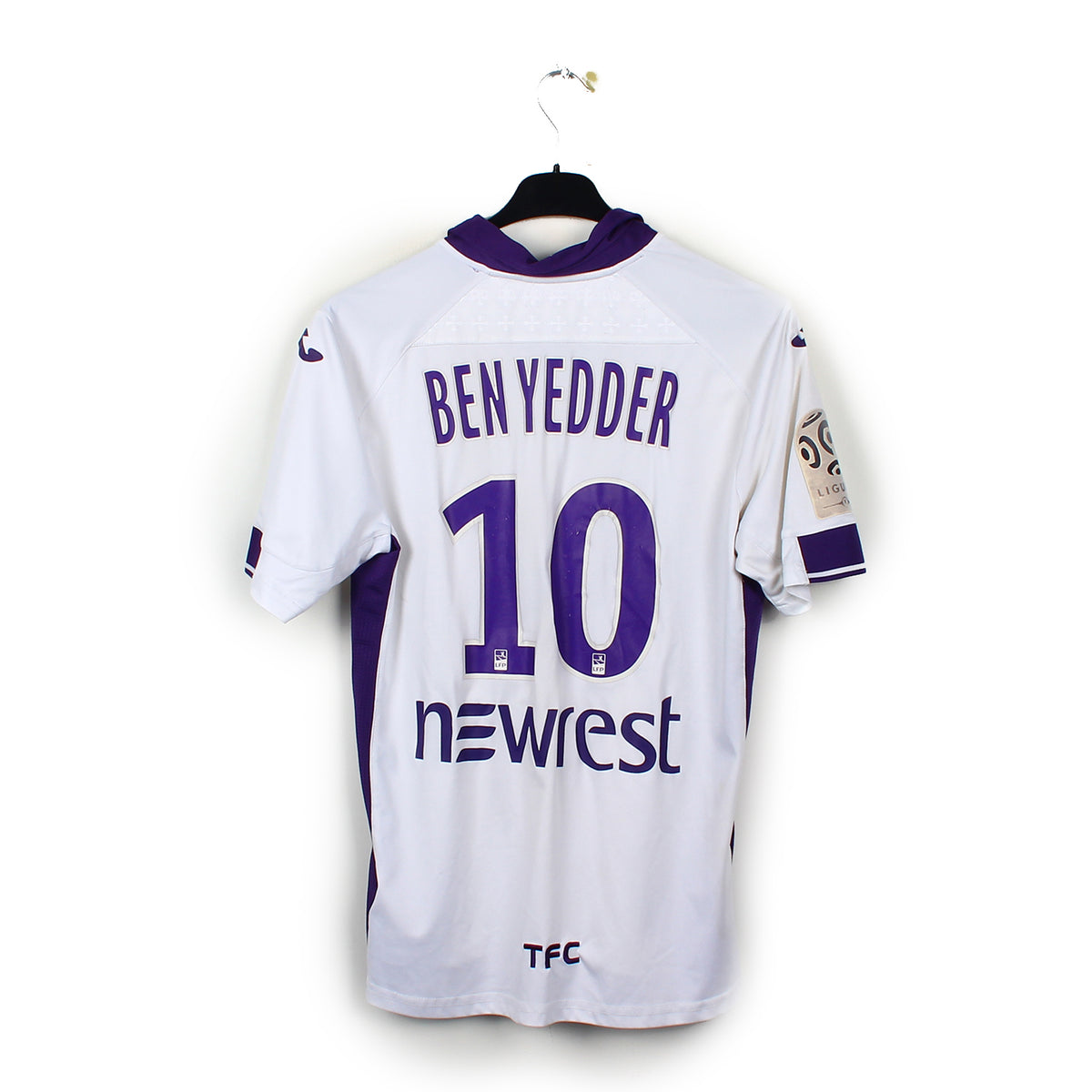 Maillot football vintage Toulouse 2014-2015 AWAY 10 BEN YEDDER - Football Shirt Vintage