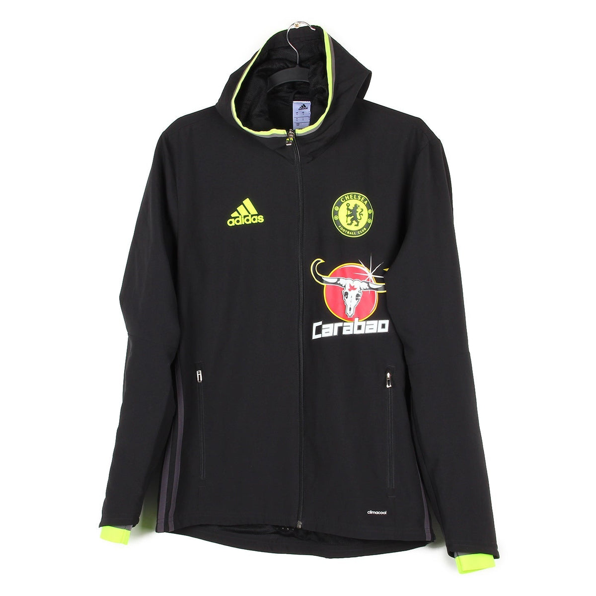 Écharpe Supporter Chelsea London – Officielle, Noir Et Blanc, 150 Cm