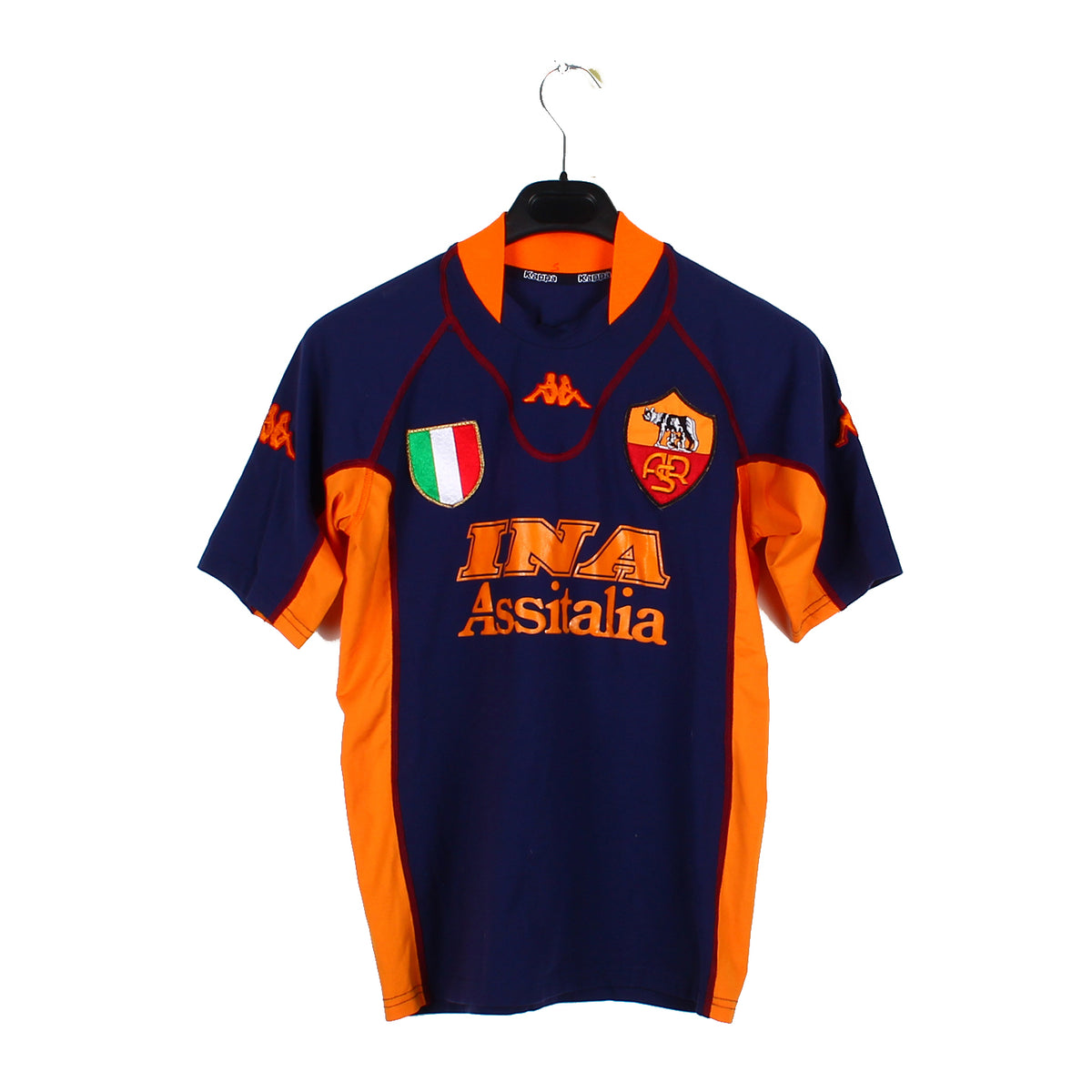 Maillot Vintage Fiorentina Des Années 90 Pour Homme, Violet, Coupe Regular, Fabriqué En Italie, Taille XL