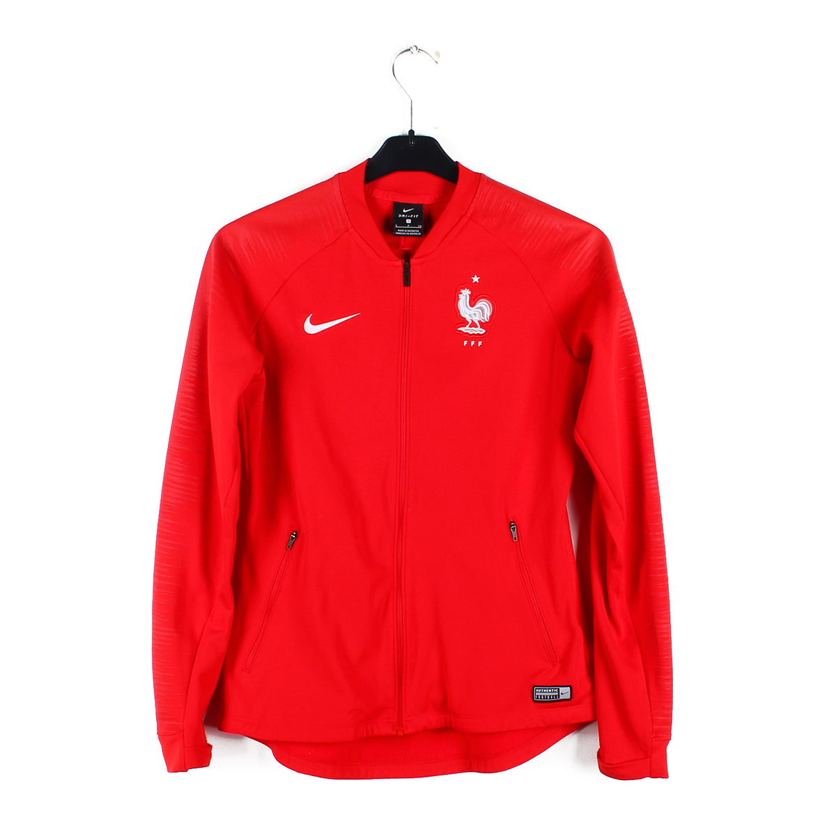 Veste de foot rétro entraînement Equipe de France 2017-2018