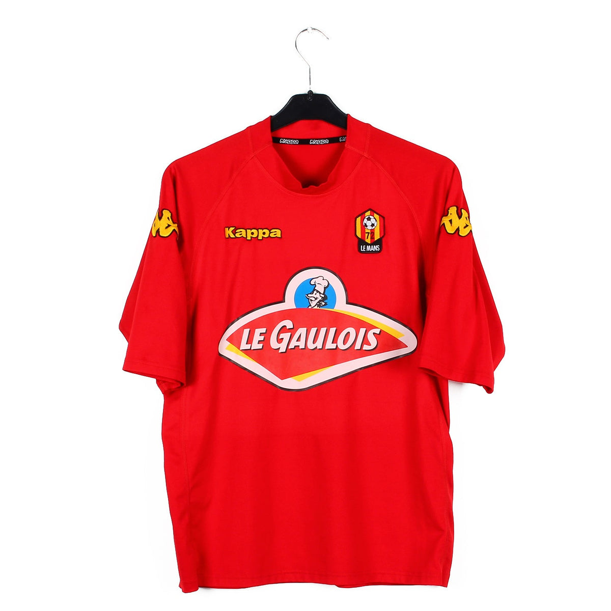 Maillot D'entraînement Le Mans FC Kappa - Rouge - Taille M - Occasion