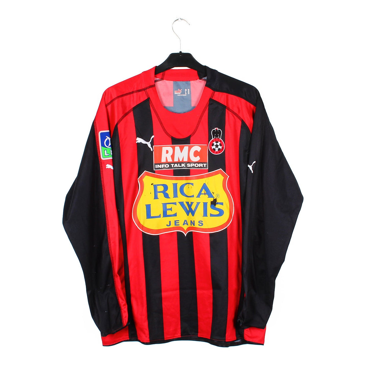 Maillot ML Kombat Away OGC Nice 25/26 Blanc Enfant | France