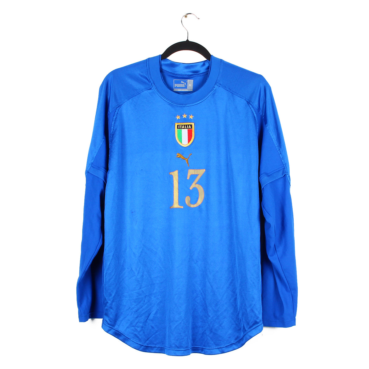 Maillot Extérieur Italie 2003-2004 - PUMA Blanc Taille L - Neuf