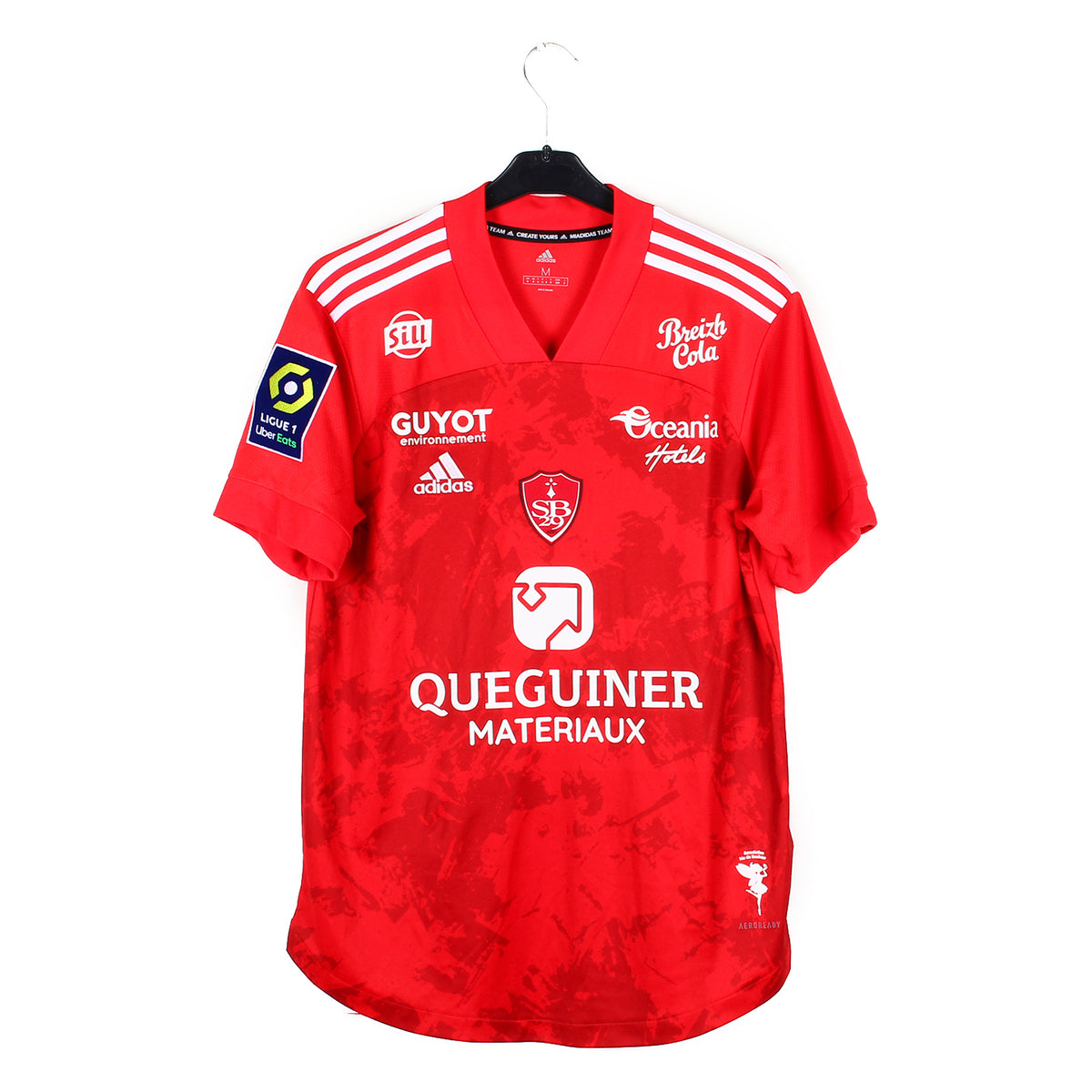 Maillot De Foot Vintage Bretagne Tilt - Années 80 - Taille M - Flocage #10