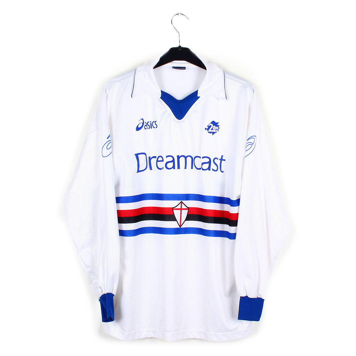 Maillot Vintage Sampdoria Italie Kappa Taille XL - Occasion Rare Série A