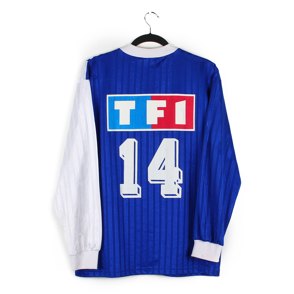 Maillot Coupe de France vintage TF1 #14 années 1990 Maillot Coupe de France vintage TF1 #14 années 1990