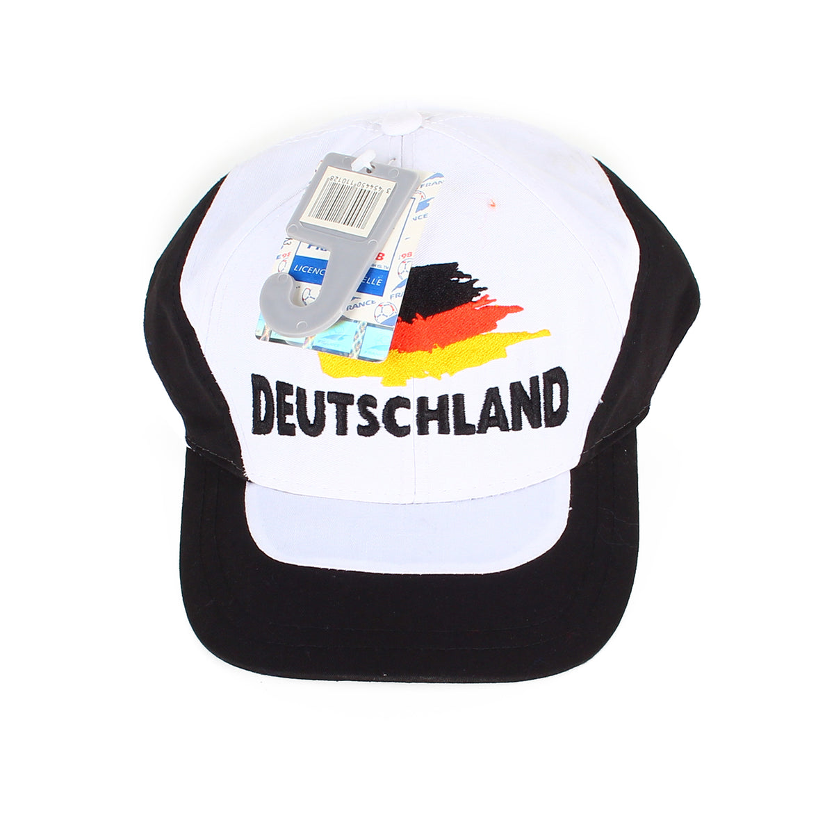Casquette Snapback Allemagne Vintage Années 90 - Football - Multicolore Taille Unique