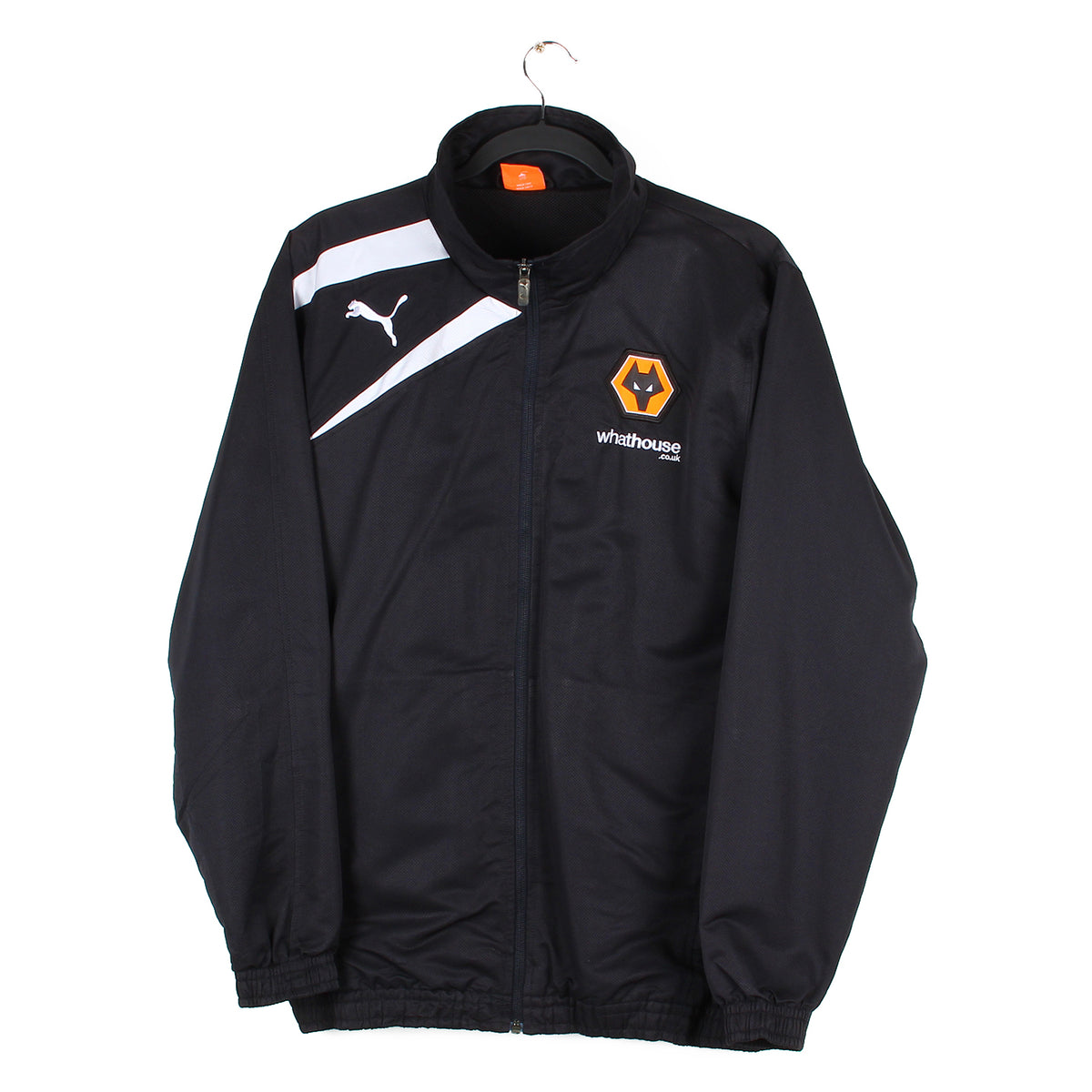Veste D'entraînement Castore – Wolverhampton Wanderers, Taille M, Grise, Homme, Occasion