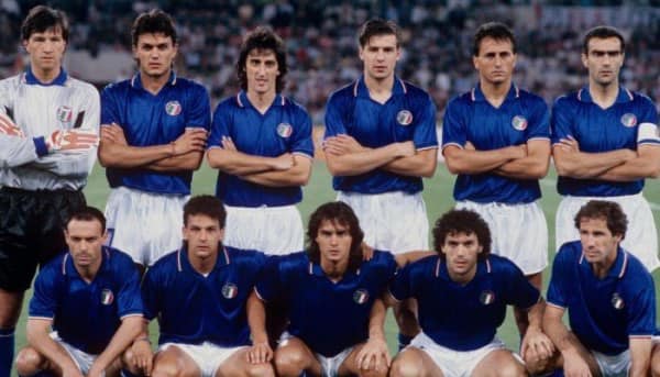 Sélection Italienne - Coupe du Monde 1990