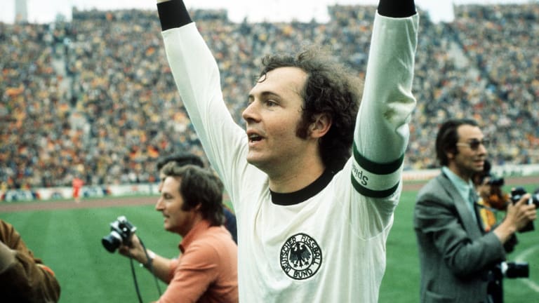 Franz Beckenbauer, taille mannequin