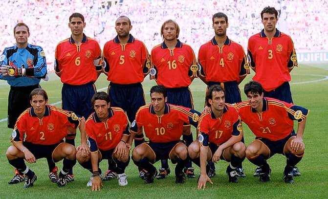 Espagne - Euro 2000