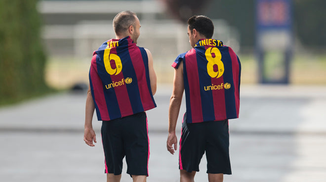 Xavi et Iniesta, les numéros de l'amitié