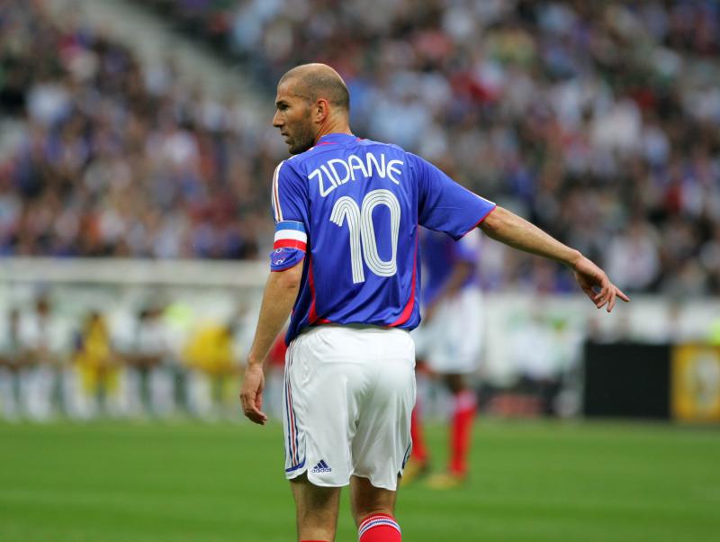 Zinédine Zidane, numéro 10 ?