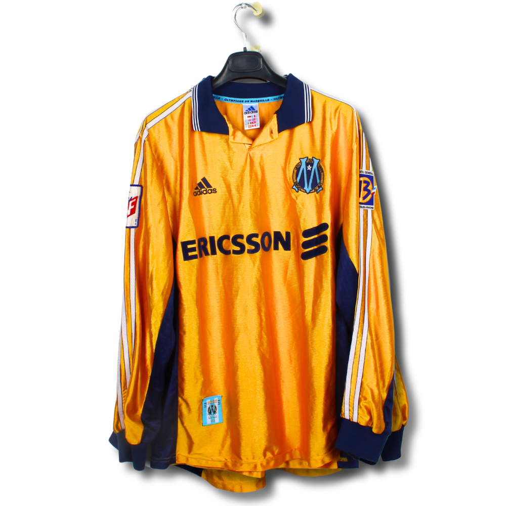 1998/99 - OM - Dugarry #21 (XL) *centenaire* [WORN]