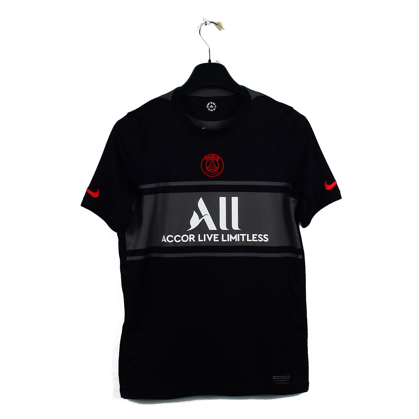 Maillot de football Homme Nike PSG MNK DFADVSTRKELT SSTOP K Bleu Sport Maillot de football Homme Nike PSG MNK DFADVSTRKELT SSTOP K Bleu Sport