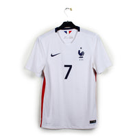 2015/16 - Equipe de France - Griezmann #7 (S)