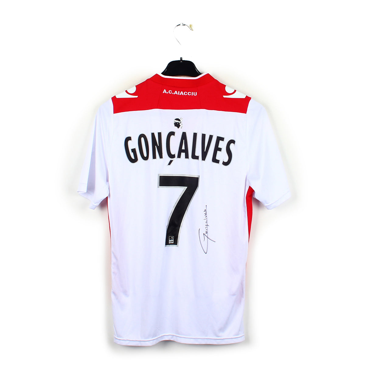 2015/16 - AC Ajaccio - Goncalves #7 (M) [MATCH ISSUE] *signé*