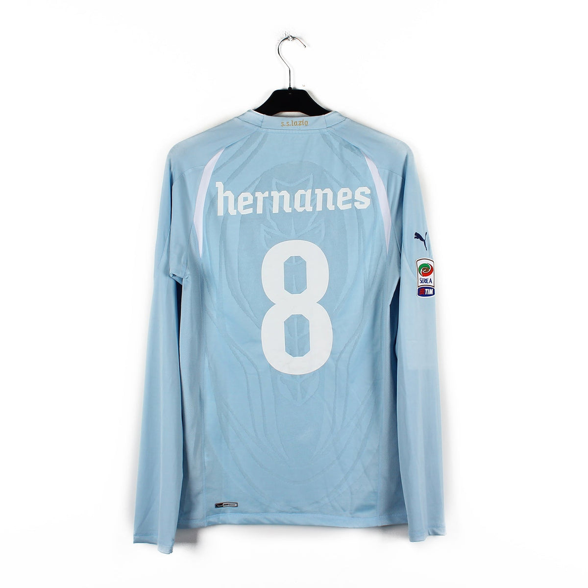 2010/11 - Lazio Rome - Hernanes #8 (L) [MATCH ISSUE]