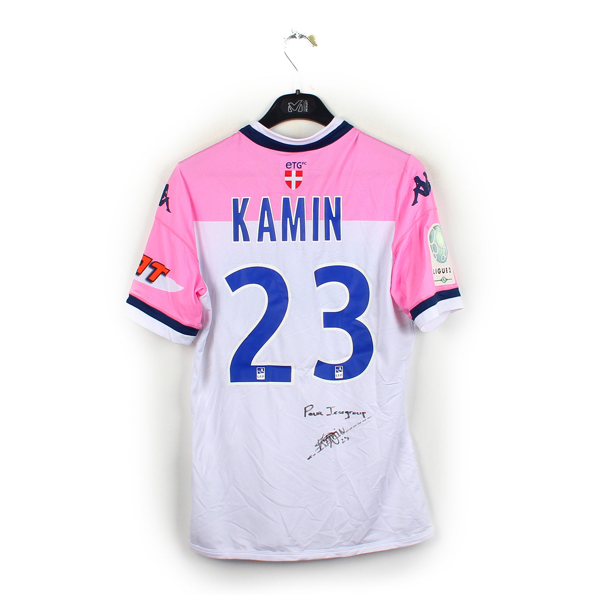 2015/16 - Evian Thonon Gaillard - Kamin #23 (M) [MATCH ISSUE] *signé*
